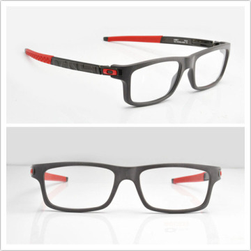 Титановая рамка Глазные очки Титановая оптическая рамка Валюта Ox8026-0954 Красный Черный (8026)